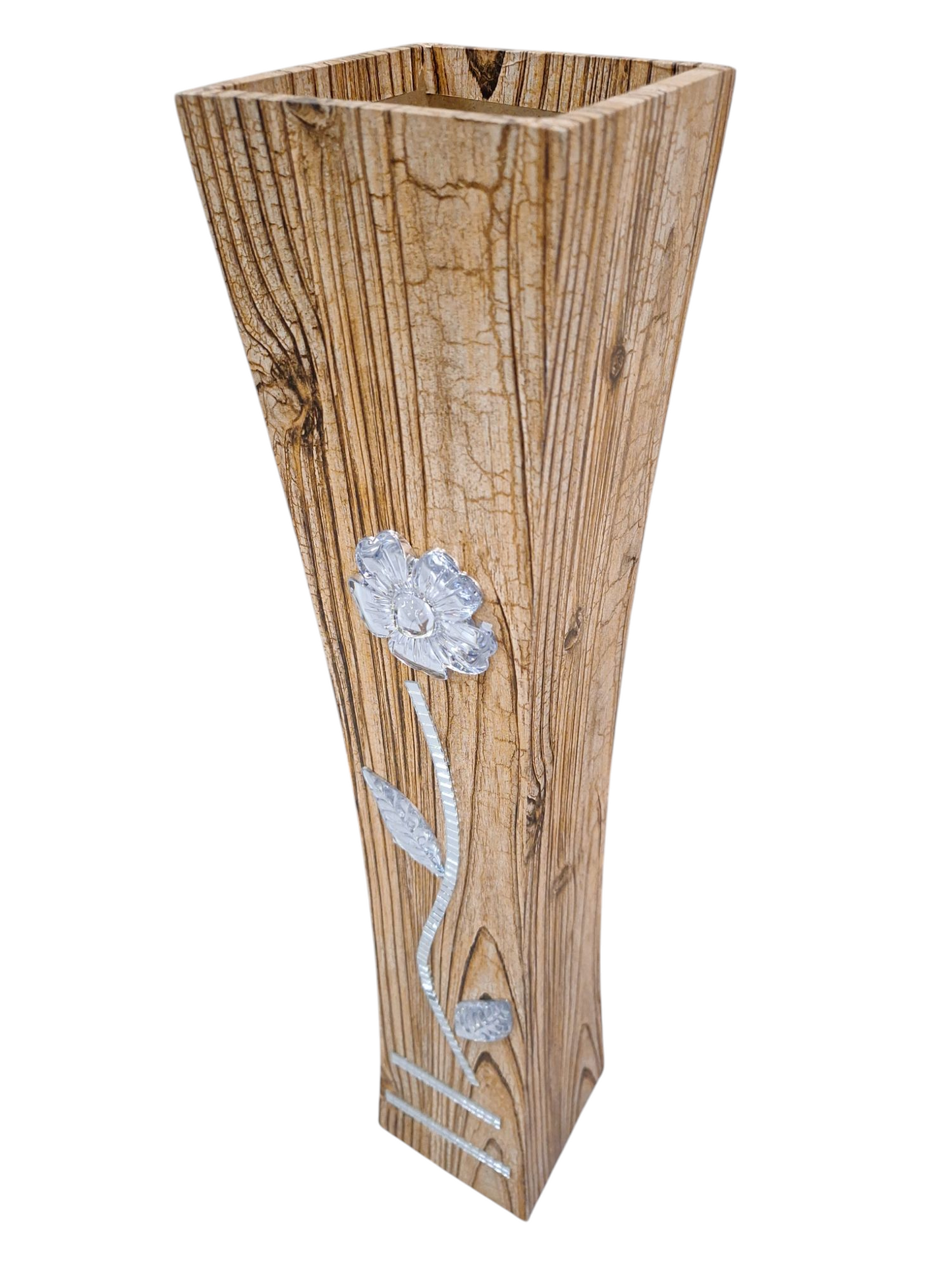 Florero de Madera Rosal - DF185