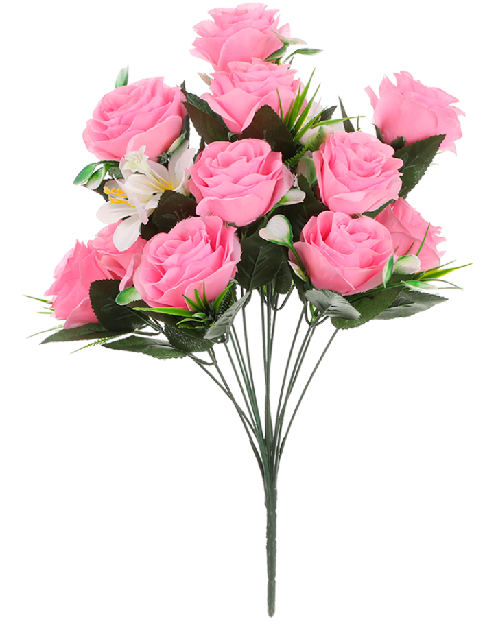 Ramo x12 Rosas Artificial - DF009