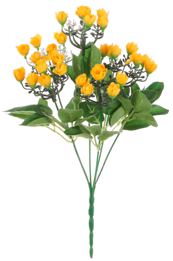 Ramo Follaje Mini Rosas Artificial - DF010