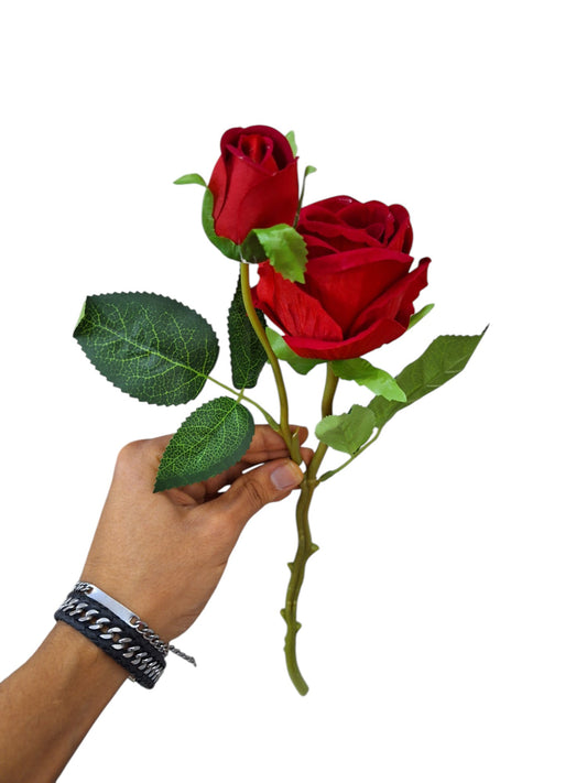 Vara con Rosa y Botón - DF170