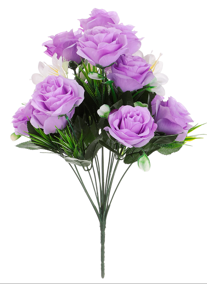 Ramo x12 Rosas Artificial - DF009