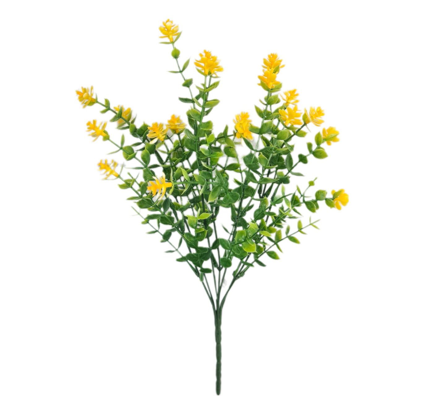 Ramo Follaje Eucalipto con Flor Artificial - YBL149