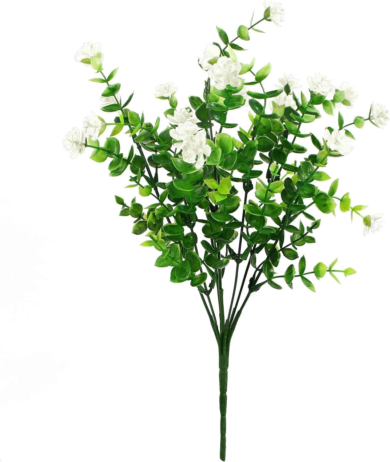Ramo Follaje Eucalipto con Flor Artificial - YBL149