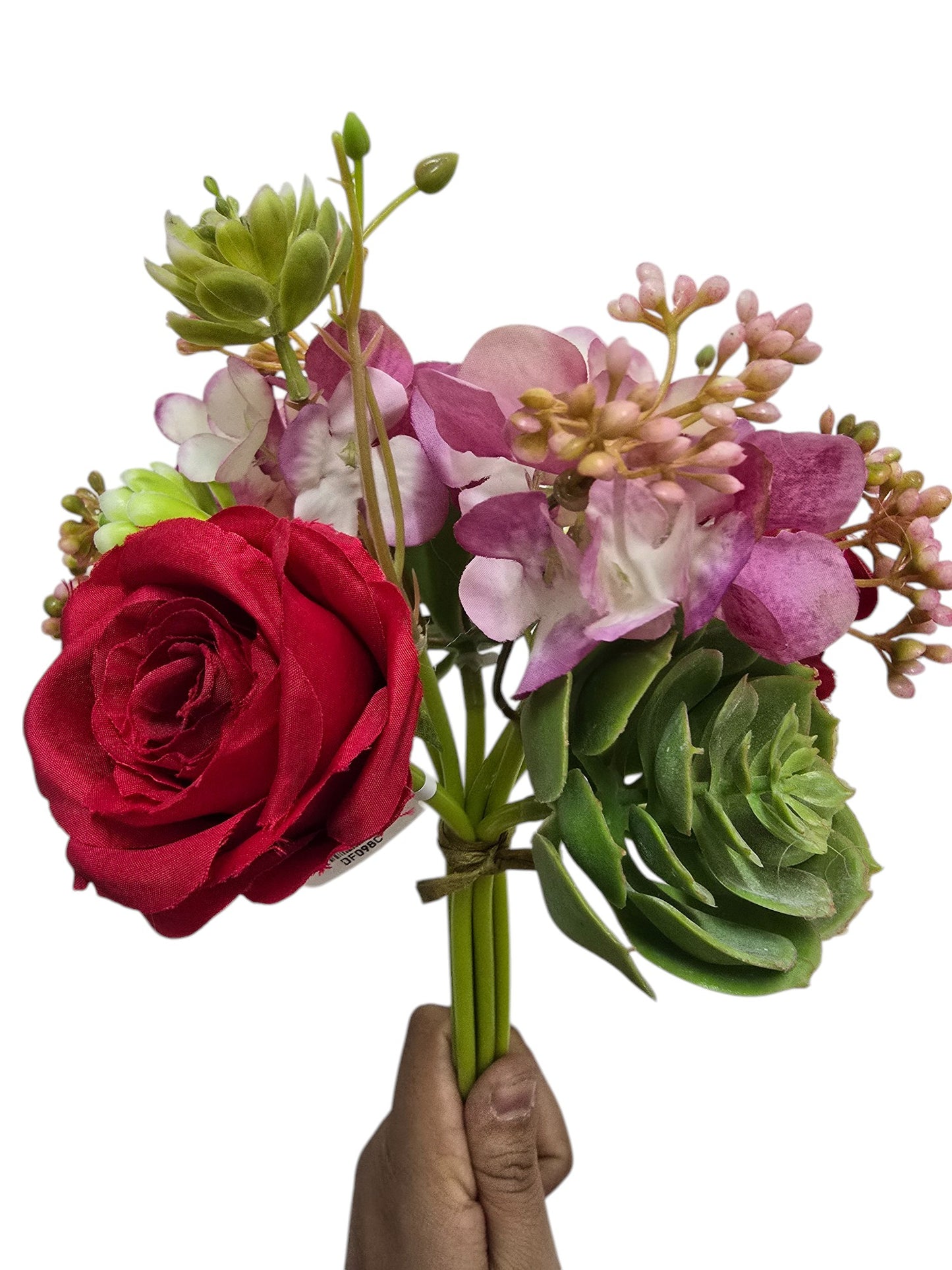 Ramo con Rosas, Hortensias y Follaje Premium - DF098