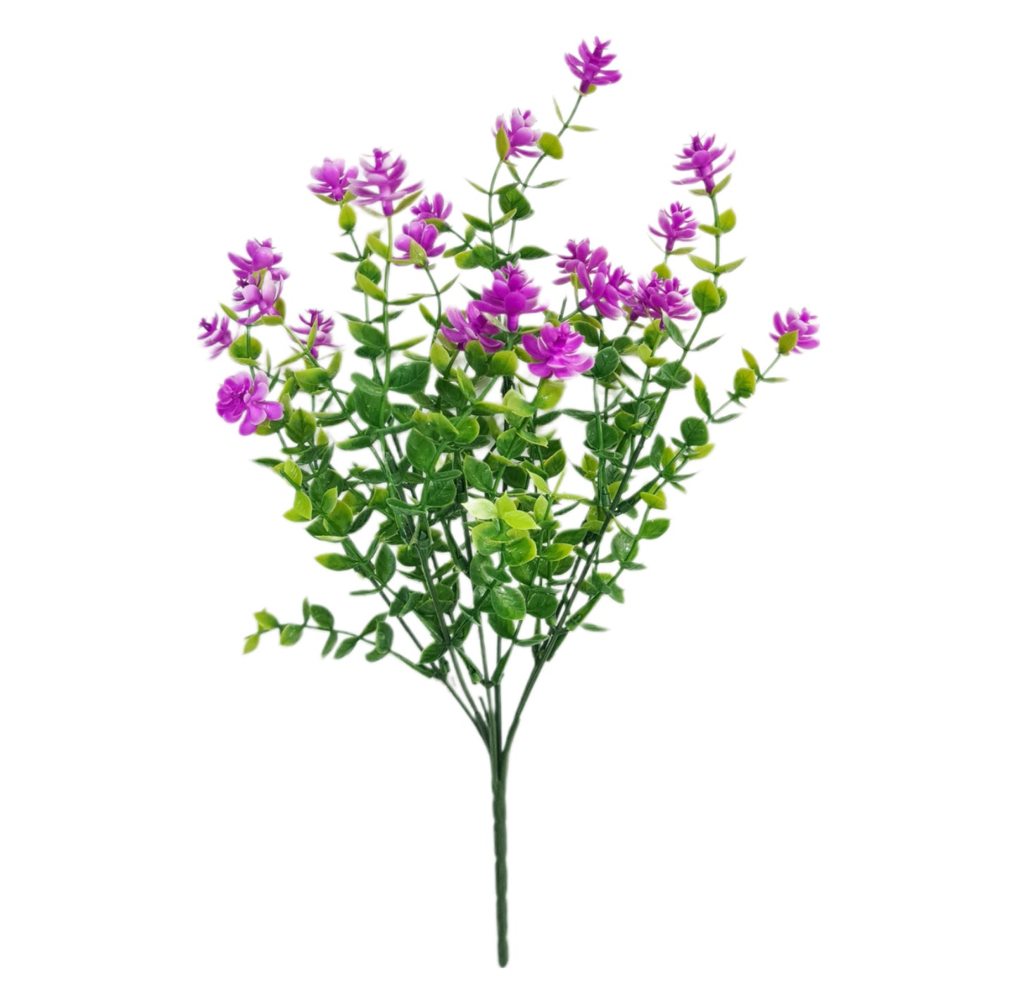 Ramo Follaje Eucalipto con Flor Artificial - YBL149