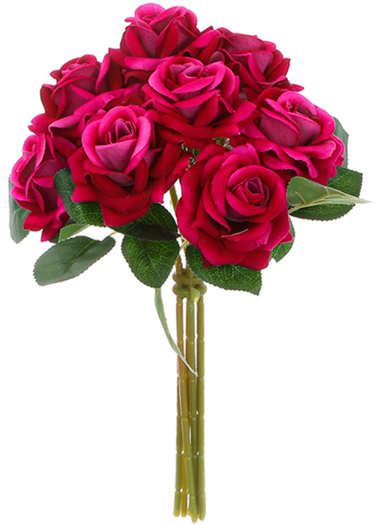 Ramo con  Rosas de Terciopelo - DF069