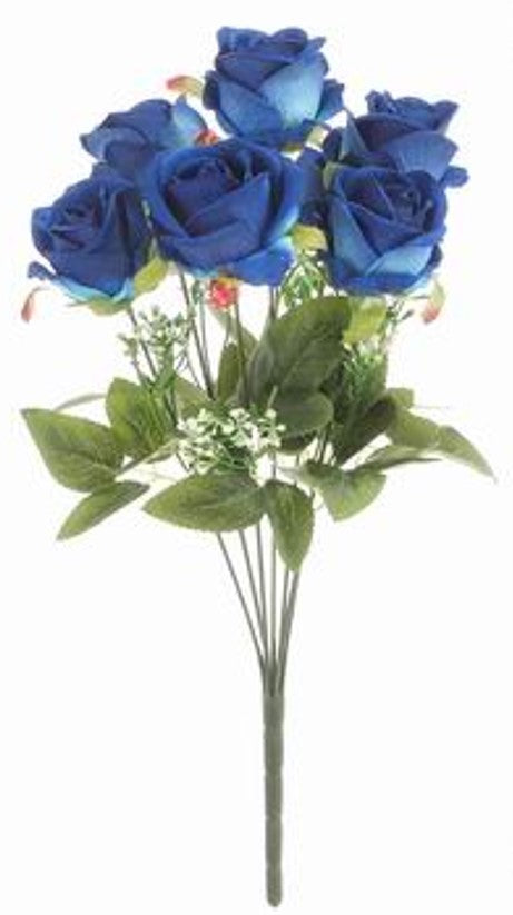 Ramo X7 rosas de terciopelo - DF205