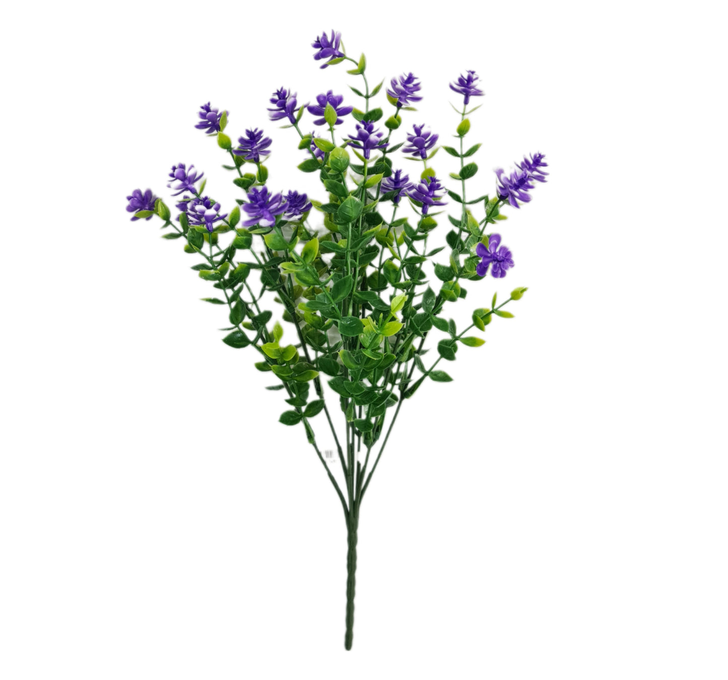 Ramo Follaje Eucalipto con Flor Artificial - YBL149