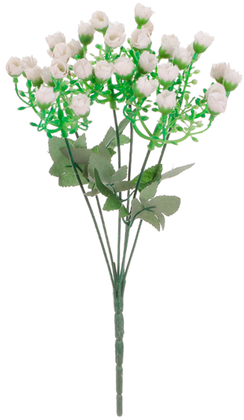 Ramo Follaje Mini Rosas Artificial - DF010