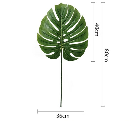 Hoja Monsterra con Tallo - YBL189