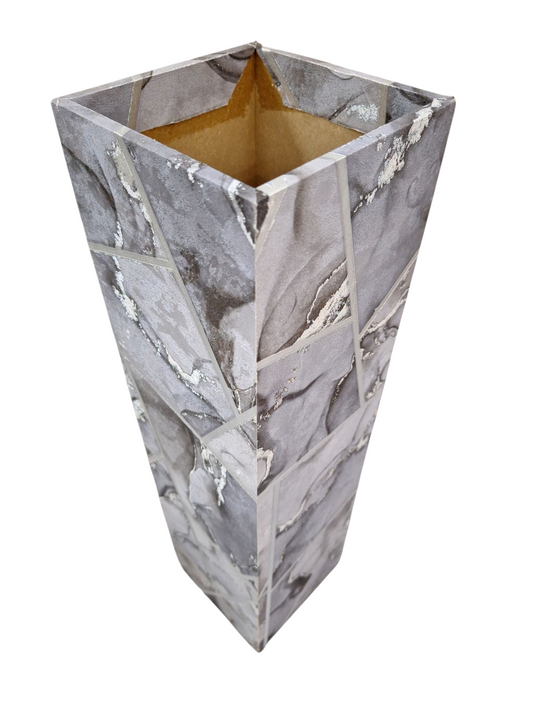 Florero de Madera Mosaico - DF186