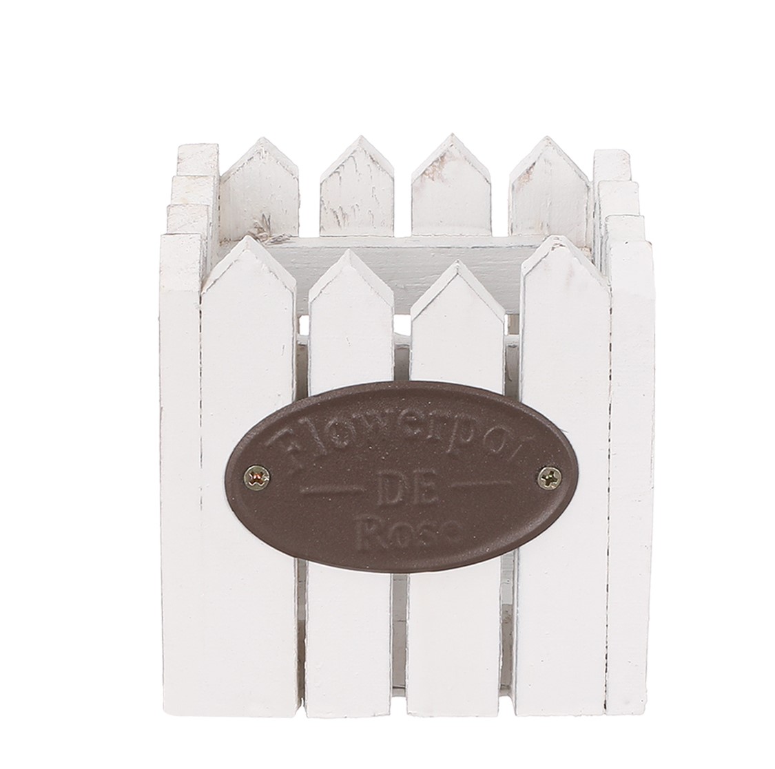 Maceta Madera 11 cm Blanco