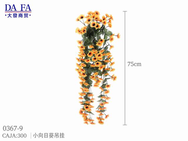 Colgante Girasol Naranja