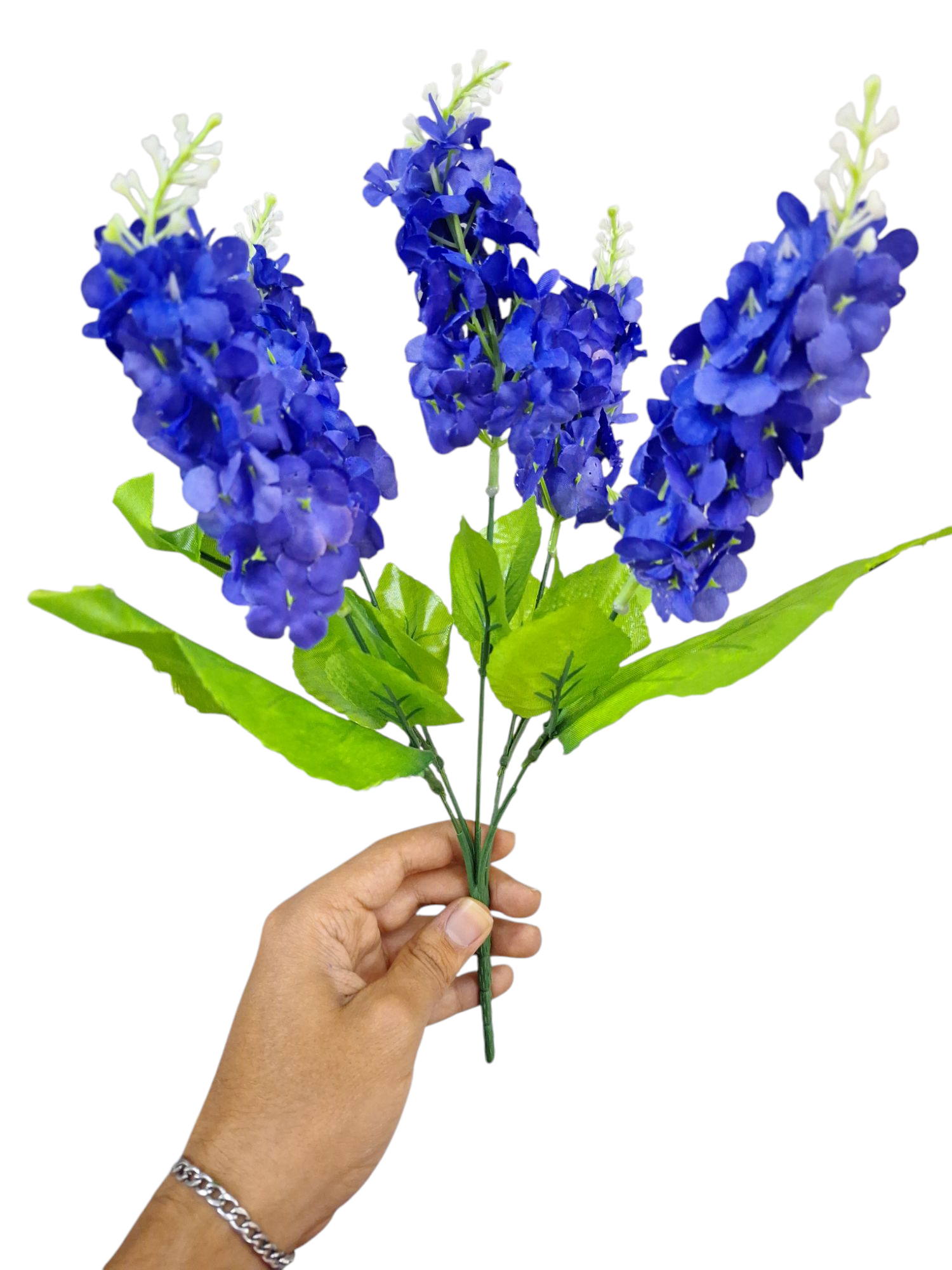 Mini Ramo Delphinium Morado
