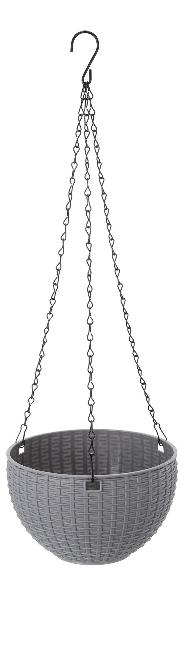 Maceta Colgante Gris