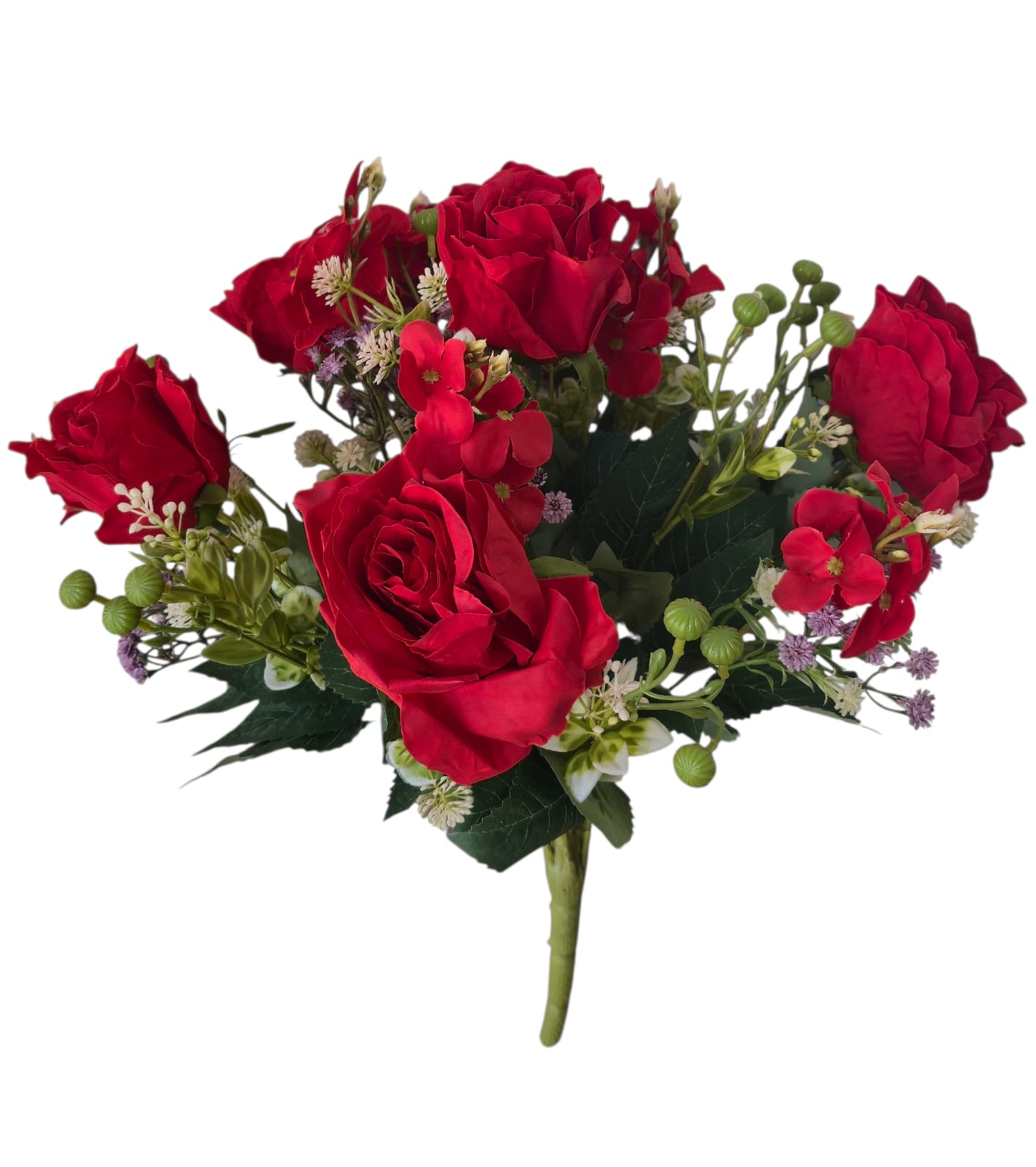 Ramo Premium Follaje Rojo