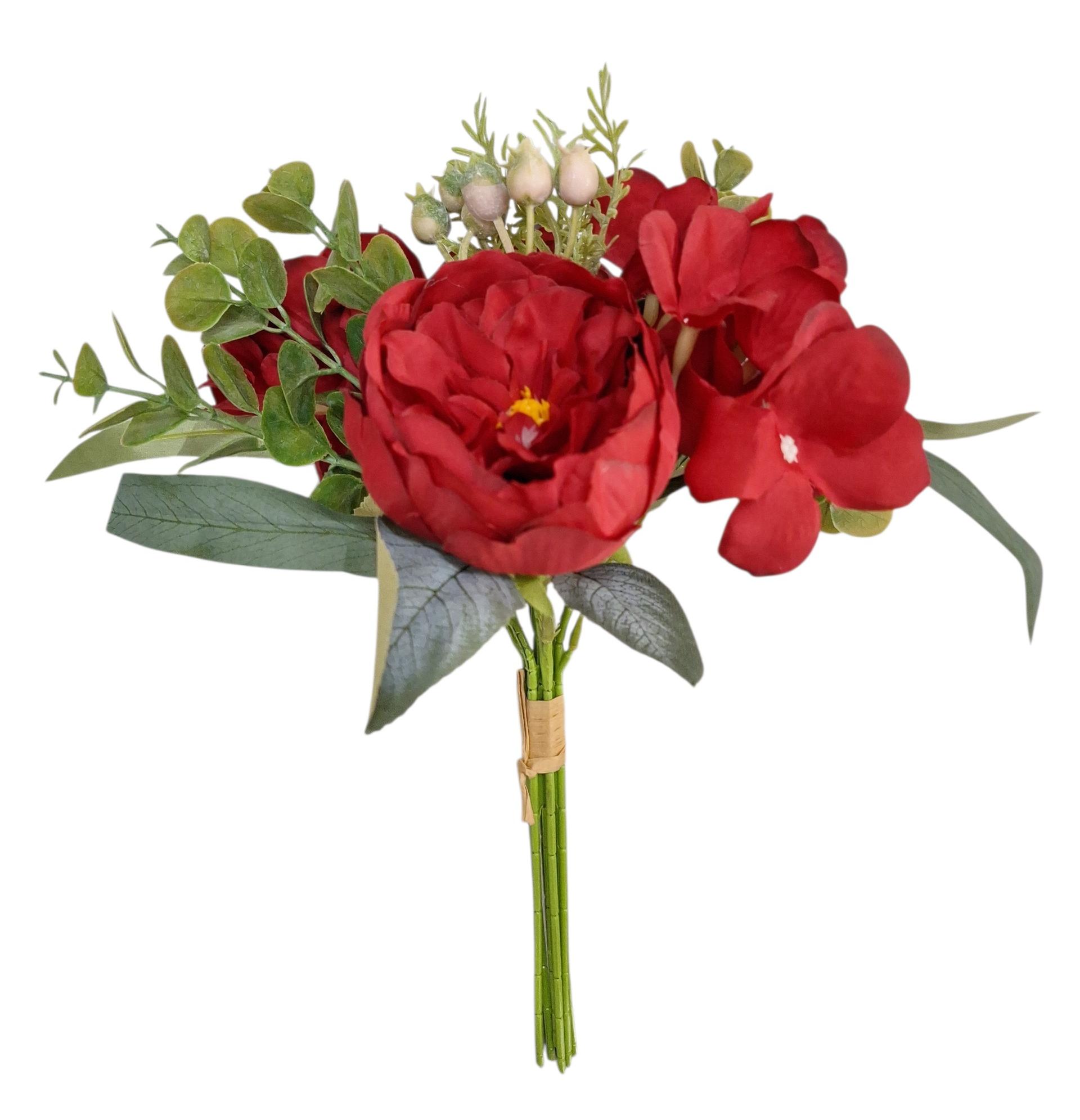 Ramo de Peony Peonías Rojo