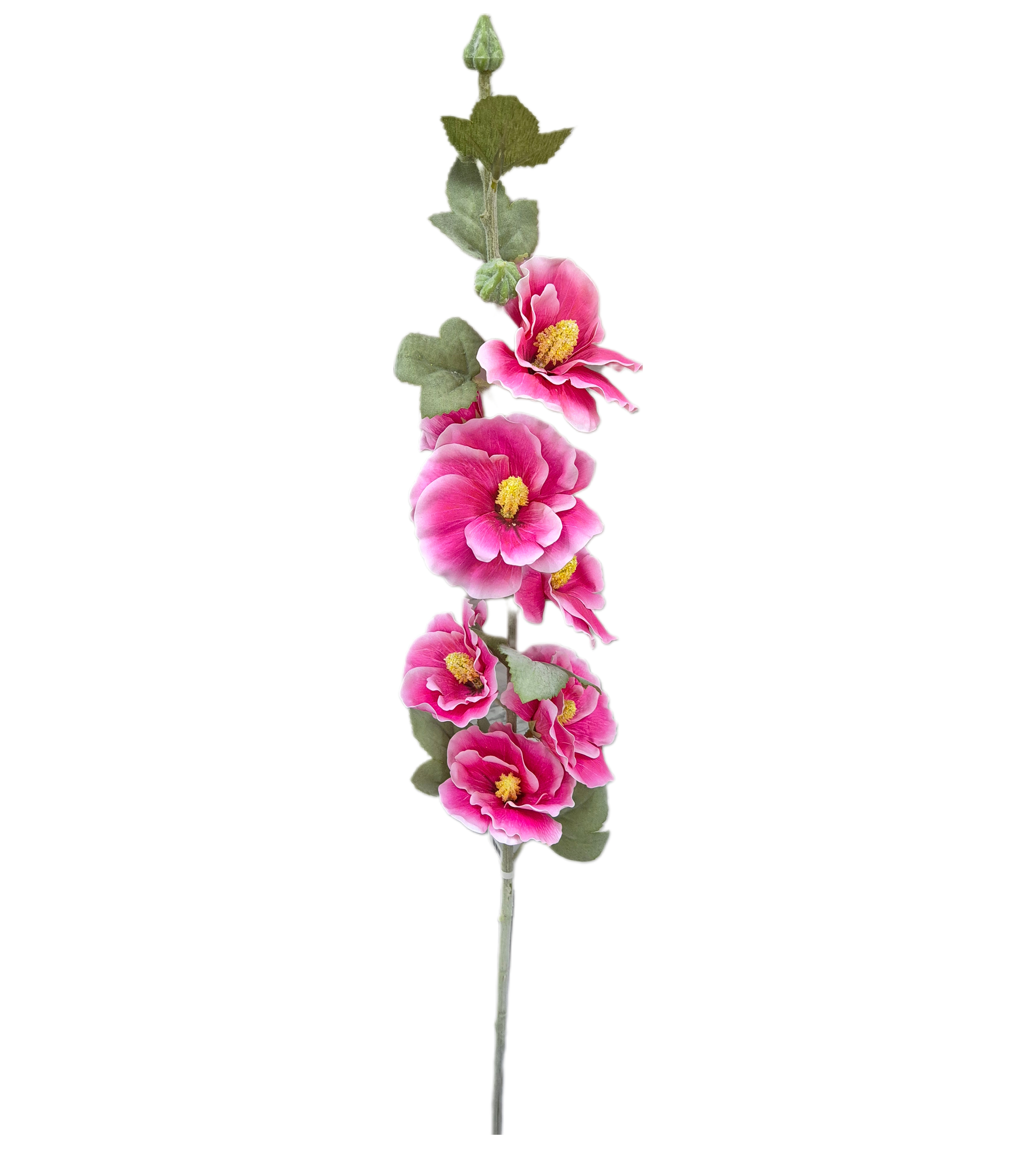 Tallo Flor de Amapola Fucsia
