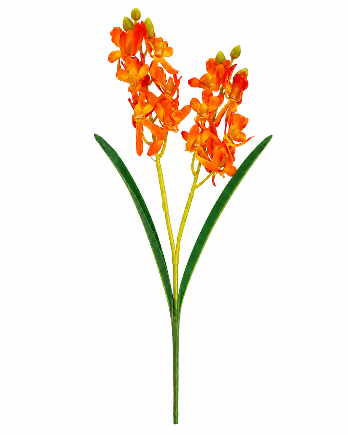 Mini Vara de Orquídea Naranja