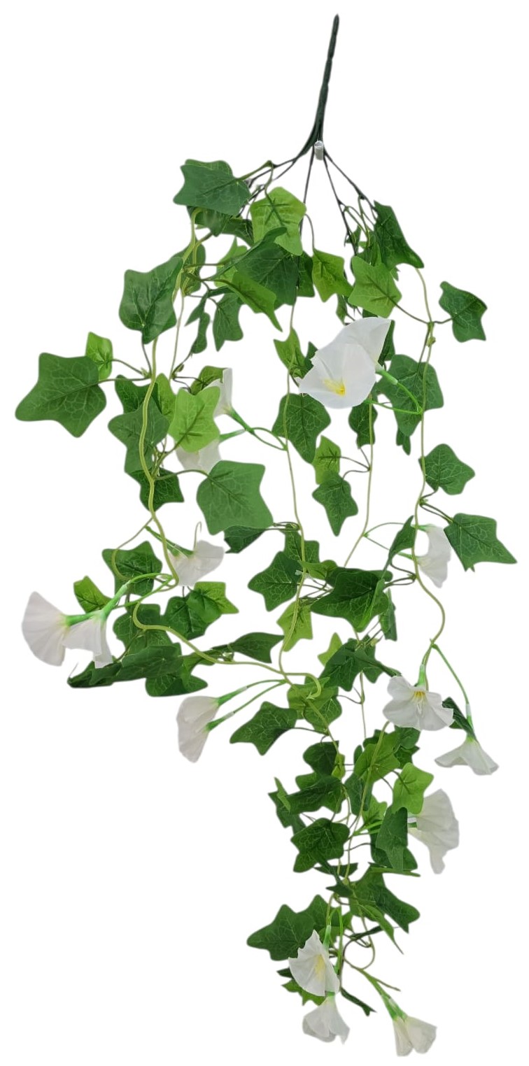 Colgante con Flor Blanco