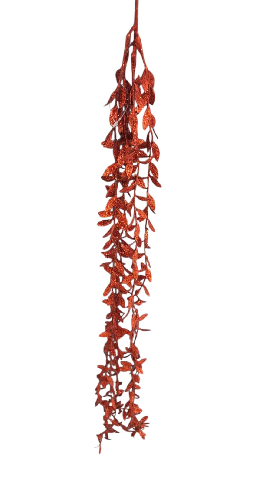 Colgante Follaje Brillo Rojo